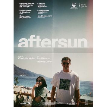AFTERSUN French Movie Poster- 15x21 in. - 2022 - Charlotte Wells, Paul Mescal