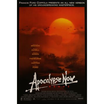 APOCALYPSE NOW REDUX U.S Movie Poster- 27x40 in. - 2001 - Francis Ford Coppola, Marlon Brando