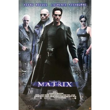 MATRIX Affiche Vidéo- 69x102 cm. - 1999 - Keanu Reeves, Andy et Lana Wachowski