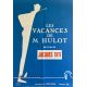 LES VACANCES DE MONSIEUR HULOT Affiche de cinéma- 50x70 cm. - 1953/R1970 - Nathalie Pascaud, Jacques Tati