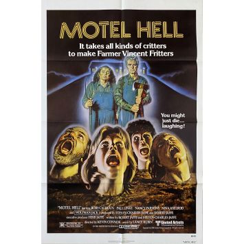 MOTEL HELL U.S Movie Poster- 27x41 in. - 1980 - Kevin Connor, Rory Calhoun