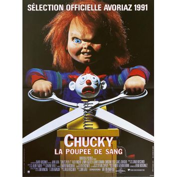 CHUCKY LA POUPEE DE SANG Affiche de cinéma- 40x54 cm. - 1990 - Alex Vincent, John Lafia