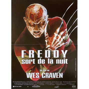 WES CRAVEN'S NEW NIGHTMARE French Movie Poster- 15x21 in. - 1994 - Wes Craven, Robert Englund