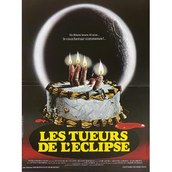 LES TUEURS DE L'ECLIPSE Affiche de cinéma- 40x54 cm. - 1981 - Lori Lethin, Ed Hunt