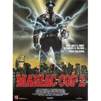 MANIAC COP 2 Affiche de cinéma- 40x54 cm. - 1990 - Robert Davi, William Lustig