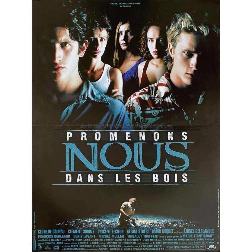 DEEP IN THE WOODS French Movie Poster- 15x21 in. - 2000 - Lionel Delplanque, Marie Trintignant