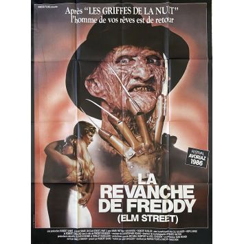 LA REVANCHE DE FREDDY Affiche de cinéma- 120x160 cm. - 1985 - Robert Englund, Jack Sholder