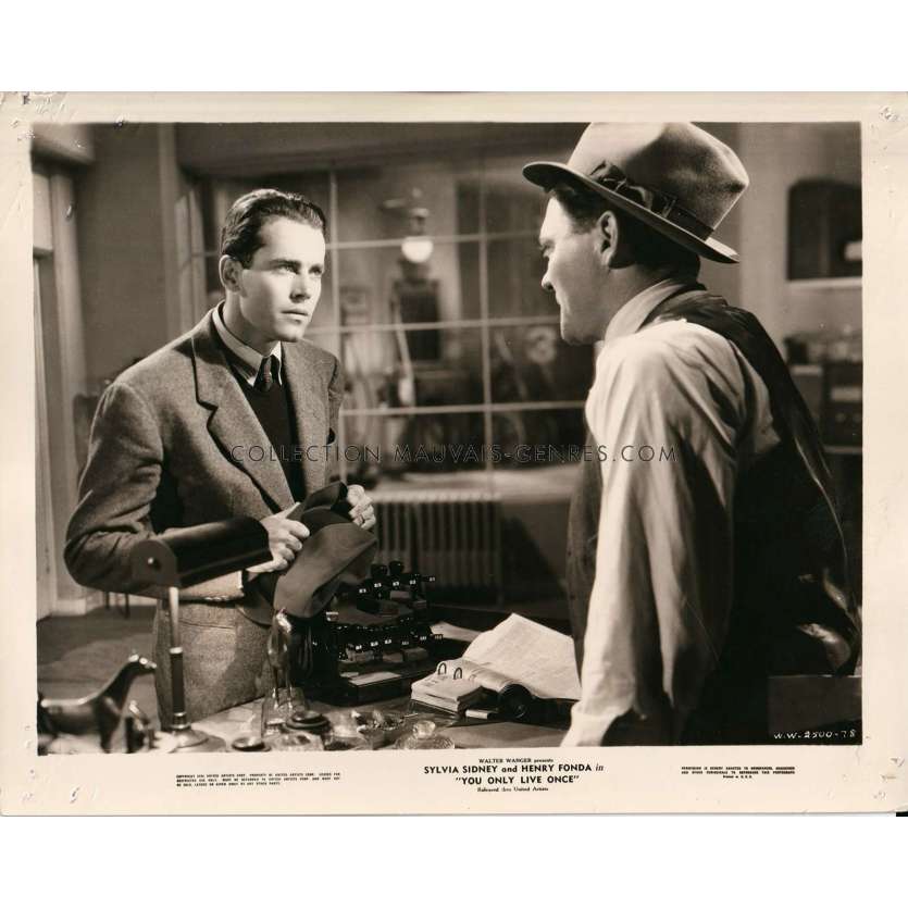 J'AI LE DROIT DE VIVRE Photo de presse WW2500-78 - 20x25 cm. - 1937 - Henry Fonda, Fritz Lang