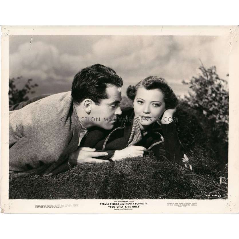 YOU ONLY LIVE ONCE U.S Movie Still WW2500-38 - 8x10 in. - 1937 - Fritz Lang, Henry Fonda