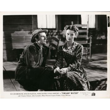 L'ETANG TRAGIQUE Photo de presse 529-50 - 20x25 cm. - 1941 - Dana Andrews, Jean Renoir