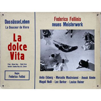 LA DOLCE VITA Photo de film N06 - 35x44 cm. - 1960 - Mastroianni, Federico Fellini