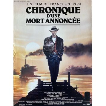 CHRONICLE OF A DEATH FORETOLD French Movie Poster- 15x21 in. - 1987 - Francesco Rosi, Rupert Everett