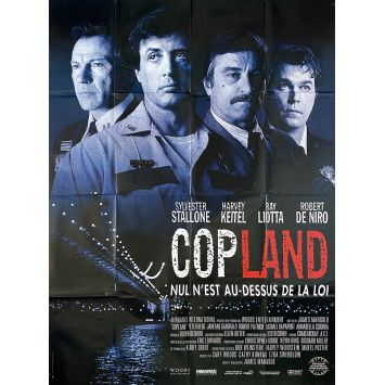 COP LAND French Movie Poster- 47x63 in. - 1997 - James Mangold, Sylvester Stallone