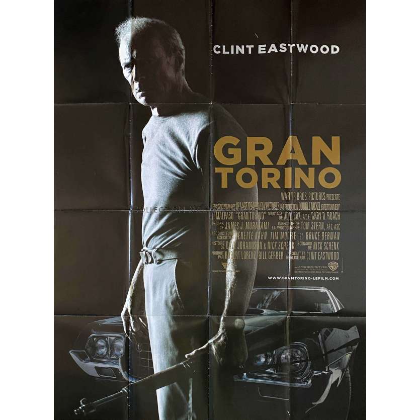 GRAN TORINO Affiche de cinéma- 120x160 cm. - 2008 - Bee Vang, Clint Eastwood