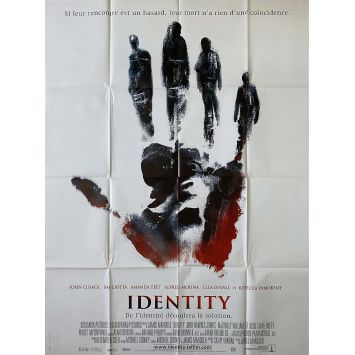 IDENTITY Affiche de cinéma- 120x160 cm. - 2003 - John Cusack, James Mangold