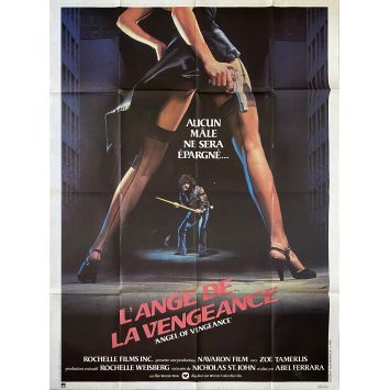 L'ANGE DE LA VENGEANCE Affiche de cinéma- 120x160 cm. - 1981 - Zoë Lund, Abel Ferrara