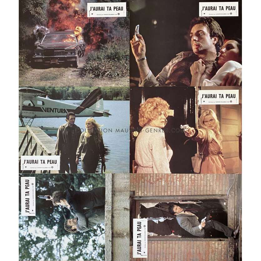 I, THE JURY French Lobby Cards x6 - set B - 9x12 in. - 1982 - Richard T. Heffron, Armand Assante