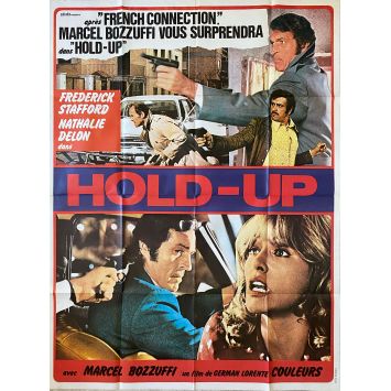 HOLD UP Affiche de cinéma- 120x160 cm. - 1974 - Frederick Stafford, Germán Lorente