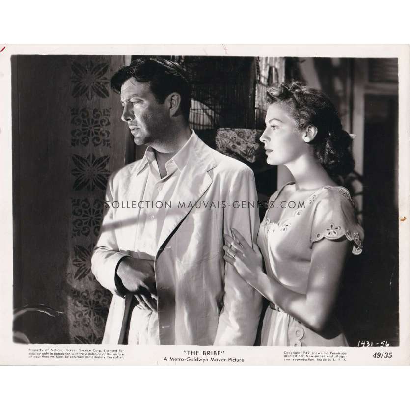 L'ILE AU COMPLOT Photo de presse 1431-56 - 20x25 cm. - 1949 - Robert Taylor, Robert Z. Leonard