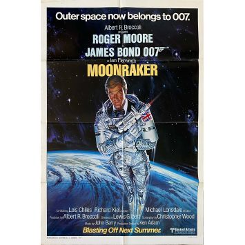 MOONRAKER Affiche de cinéma Prev - 69x104 cm. - 1979 - Roger Moore, James Bond