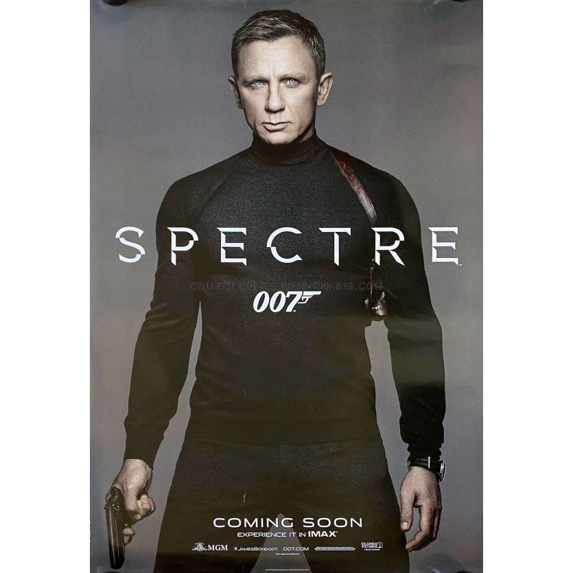 SPECTRE U.S Movie Poster Double sided. - 27x41 in. - 2015 - Sam Mendes, Daniel Craig