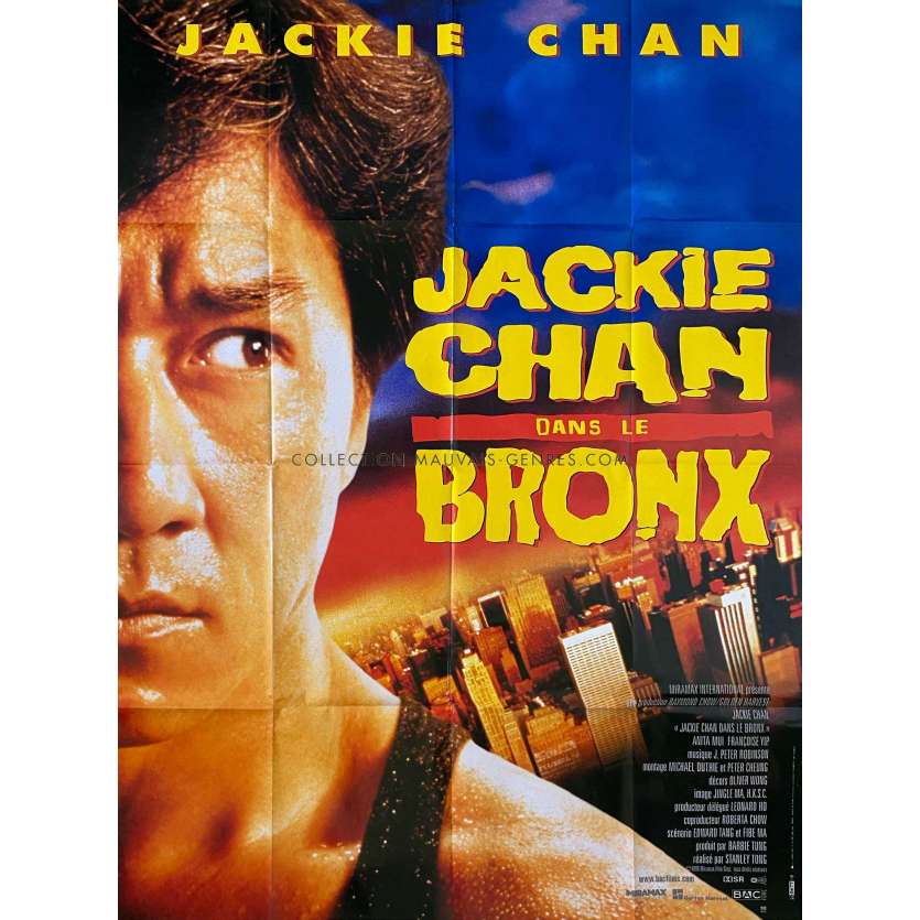 JACKIE CHAN DANS LE BRONX Affiche de cinéma- 120x160 cm. - 1995 - Jackie Chan, Stanley Tong