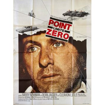 POINT LIMITE ZERO Affiche de cinéma- 120x160 cm. - 1971 - Barry Newman, Richard C. Sarafian