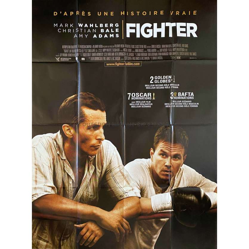 THE FIGHTER Affiche de cinéma- 120x160 cm. - 2010 - Mark Wahlberg, David O. Russell