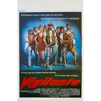 VIGILANTE Belgian Movie Poster- 14x21 in. - 1983 - William Lustig, Robert Forster