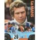 LE MANS Original Gulf Promo Movie Poster - 22x17 - 1971 - Steve McQueen