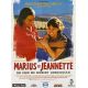 MARIUS AND JEANNETTE French Movie Poster- 15x21 in. - 1997 - Robert Guédigian, Ariane Ascaride