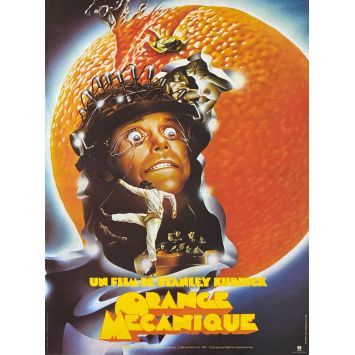 CLOCKWORK ORANGE French Movie Poster- 15x21 in. - 1971/R1982 - Stanley Kubrick, Malcom McDowell