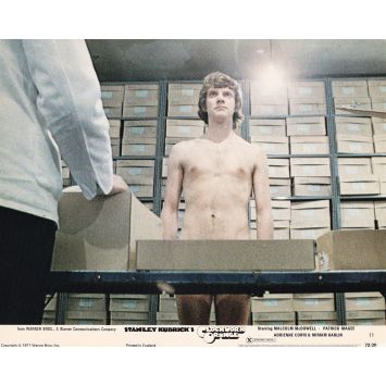 ORANGE MECANIQUE Photo de film N11 - 20x25 cm. - 1971 - Malcom McDowell, Stanley Kubrick