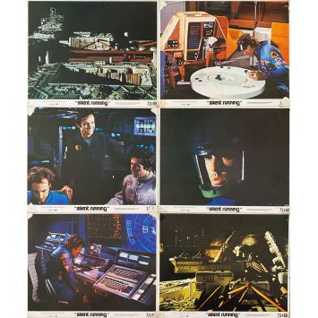 SILENT RUNNING U.S Lobby Cards x7 - 8x10 in. - 1972 - Douglas Trumbull, Bruce Dern