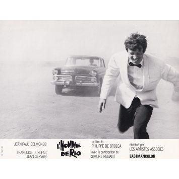 L'HOMME DE RIO Photo de film N05 - 22x28 cm. - 1964 - Jean-Paul Belmondo, Philippe de Broca