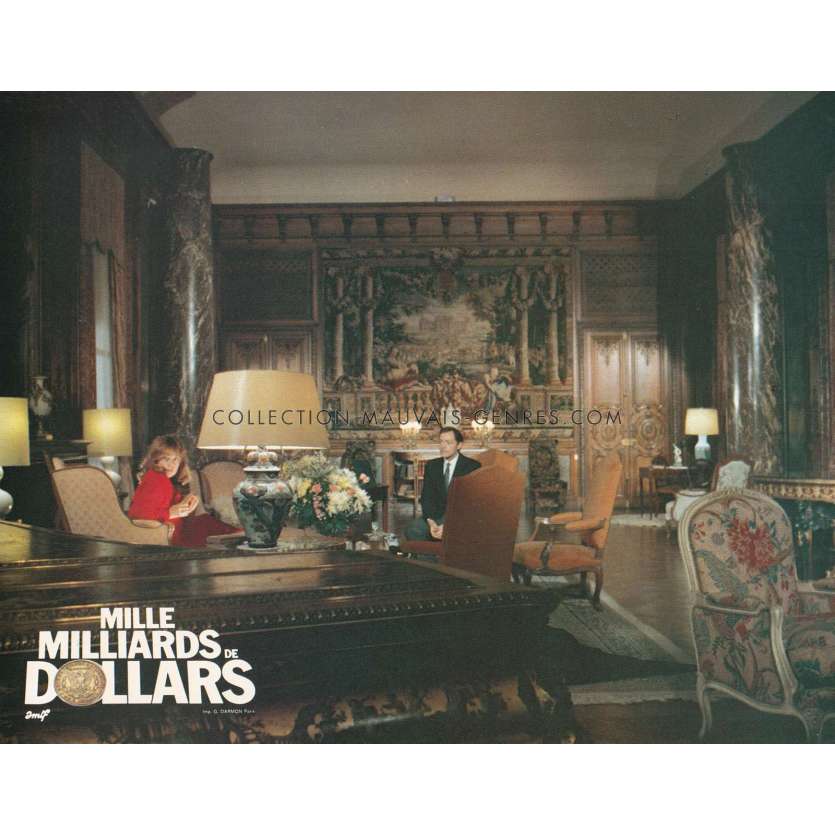 MILLE MILLARDS DE DOLLARS Photo de film N03 - 22x28 cm. - 1982 - Patrick Dewaere, Henri Verneuil