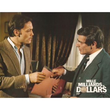 A THOUSAND BILLION DOLLARS French Lobby Card N04 - 9x12 in. - 1982 - Henri Verneuil, Patrick Dewaere