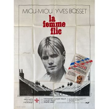 LA FEMME FLIC Affiche de cinéma- 120x160 cm. - 1980 - Miou-Miou, Yves Boisset