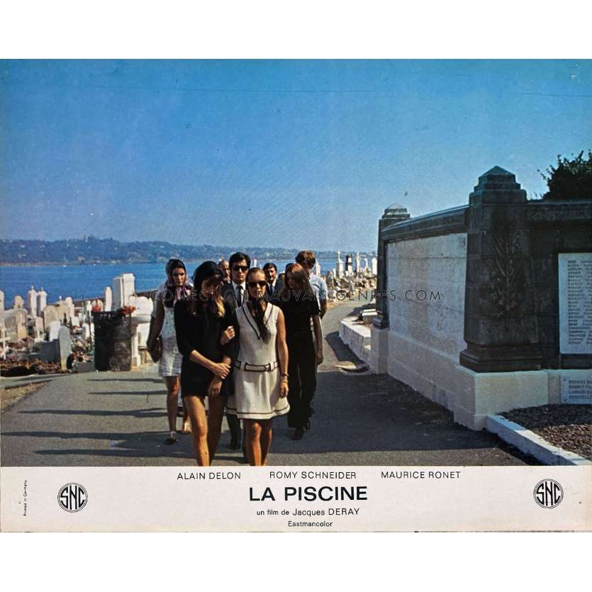 LA PISCINE Photo de film N03 - 24x30 cm. - 1969 - Alain Delon, Jacques Deray