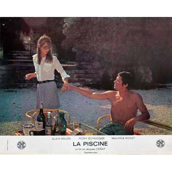 LA PISCINE Photo de film N06 - 24x30 cm. - 1969 - Alain Delon, Jacques Deray