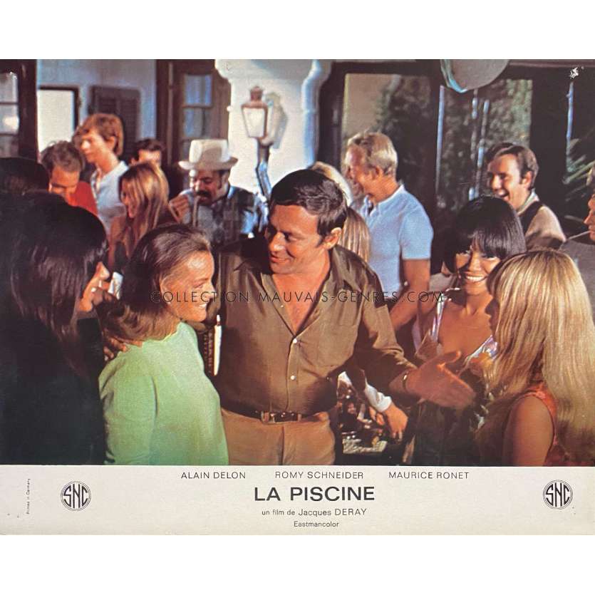 LA PISCINE Photo de film N13 - 24x30 cm. - 1969 - Alain Delon, Jacques Deray