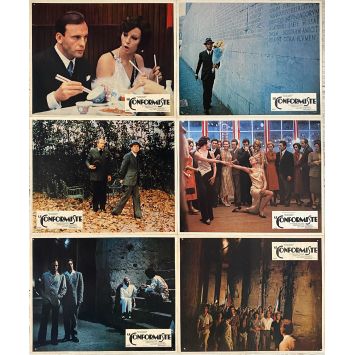 THE CONFORMIST French Lobby Cards x6 - Set A - 9x12 in. - 1970 - Bernardo Bertolucci, Jean-louis Trintignant