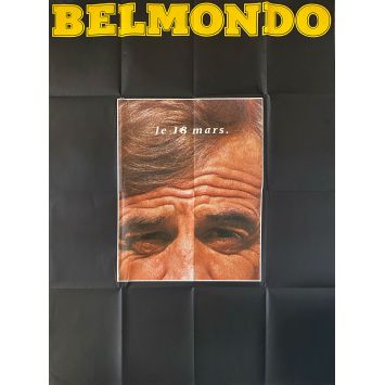 LE SOLITAIRE Affiche de filmPrev - 120x160 cm. - 1987 - Jean-Paul Belmondo, Jacques Deray