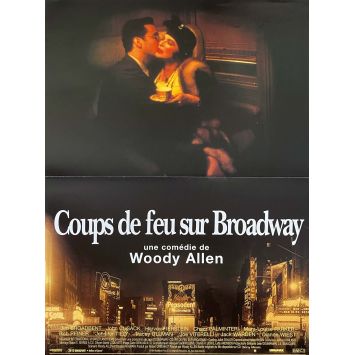 BULLETS OVER BROADWAY French Movie Poster- 15x21 in. - 1994 - Woody Allen, John Cusack