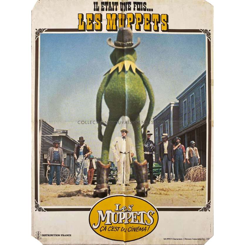 THE MUPPET MOVIE French Movie Poster- 23x32 in. - 1979 - James Frawley, Frank Oz