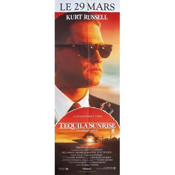 TEQUILA SUNRISE Affiche de cinéma Style Kurt - 60x160 cm. - 1988 - Mel Gibson, Robert Towne