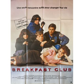 BREAKFAST CLUB Affiche de cinéma- 120x160 cm. - 1985 - Molly Ringwald, John Hugues