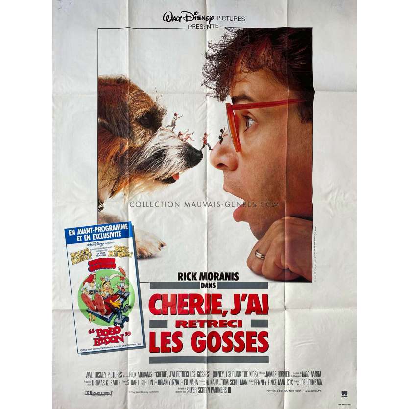 CHERIE J'AI RETRECI LES GOSSES Affiche de cinéma- 120x160 cm. - 1989 - Rick Moranis, Joe Johnston