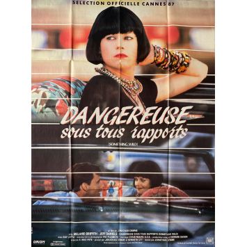 DANGEREUSE SOUS TOUT RAPPORT Affiche de cinéma- 120x160 cm. - 1986 - Melanie Griffith, Jonathan Demme