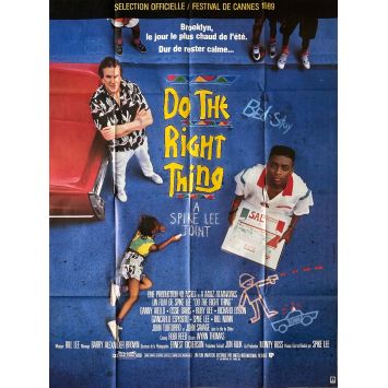 DO THE RIGHT THING Affiche de cinéma- 120x160 cm. - 1989 - Danny Aiello, Spike Lee